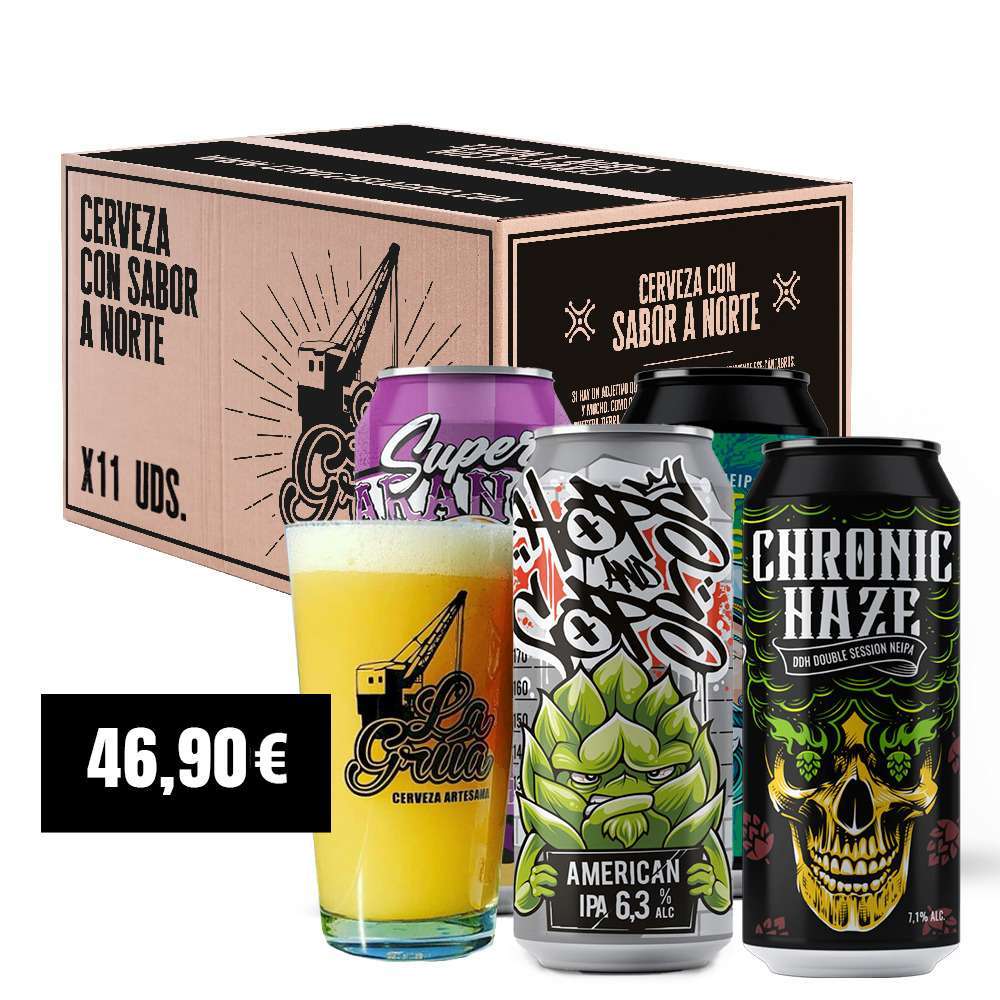 Pack Lupulazo (11uds. + Vaso)