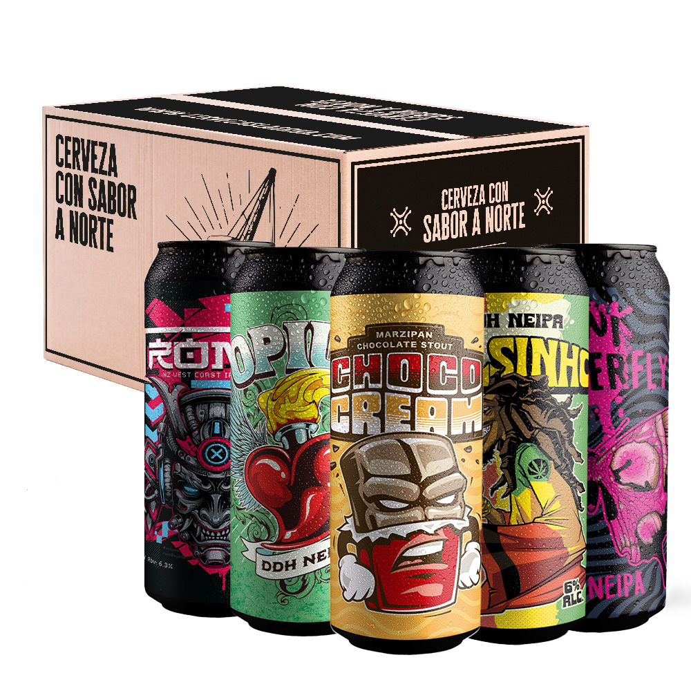 pack 12 cervezas artesanas de cantabria